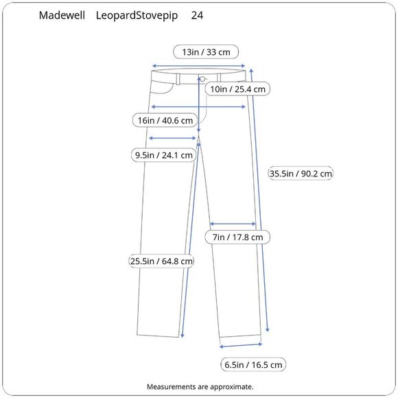 Madewell Stovepipe Leopard Print Jeans High Rise Straight Leg 24 Brown Black - Picture 15 of 16